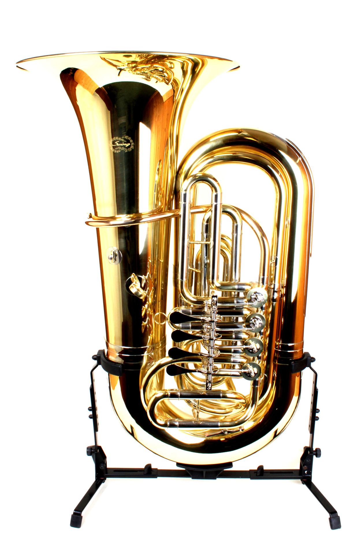 SWING Tuba TU-205, Bb-Tuba 4 Ventile, 19,00 mm Bohrung, 45cm Schall, SWING Tuba TU-205, Bb-Tuba 4 Ventile, 19,00 mm Bohrung, 45cm Schall,
