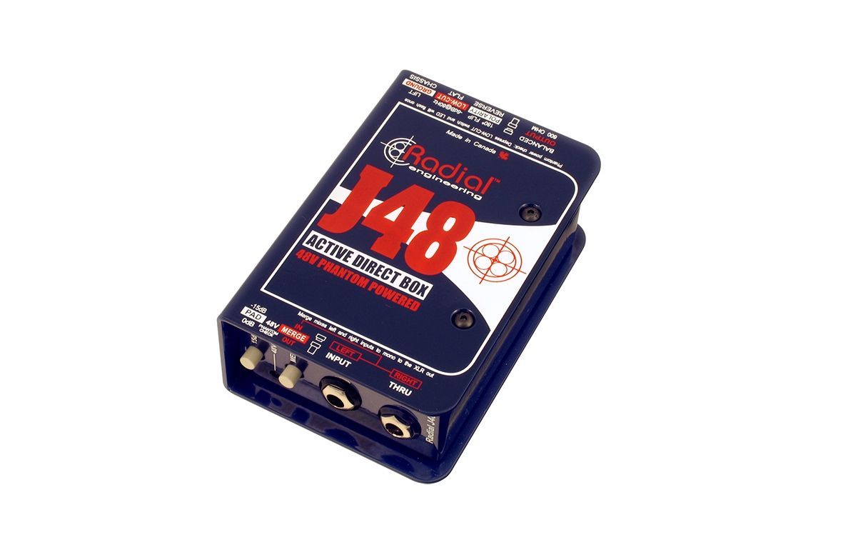 Radial Engineering J-48  aktive DI-Box mit Merge Funktion_00035310_