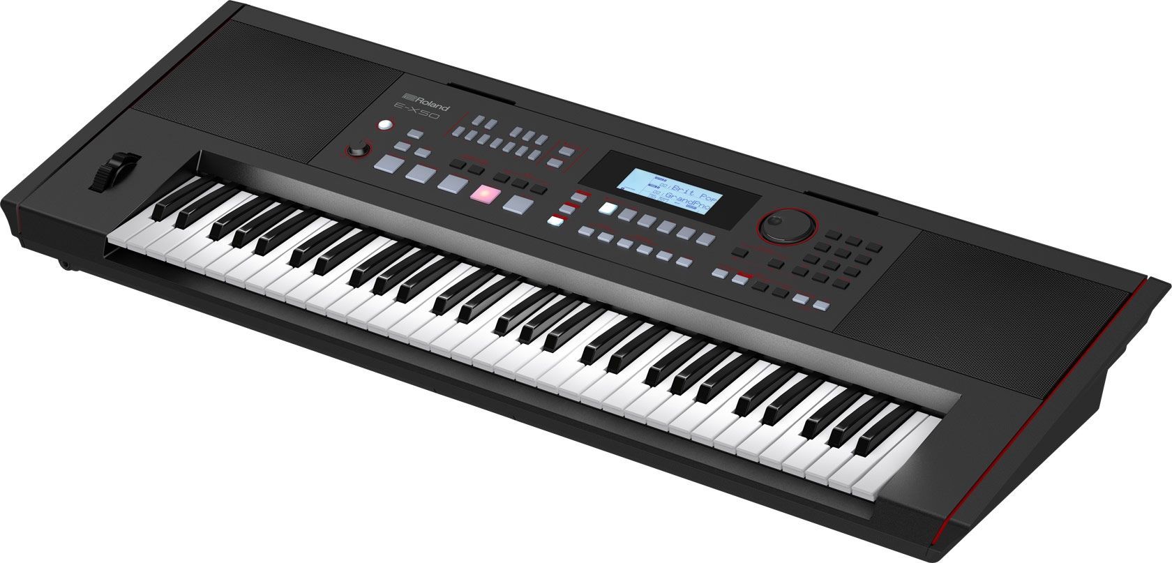 Roland E-X50 schwarz Arranger-Keyboard - 61 anschlagdynamischeTasten