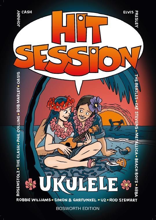 Noten HitSession Ukulele Bosworth BoE 7243 A5 Spiralbindung