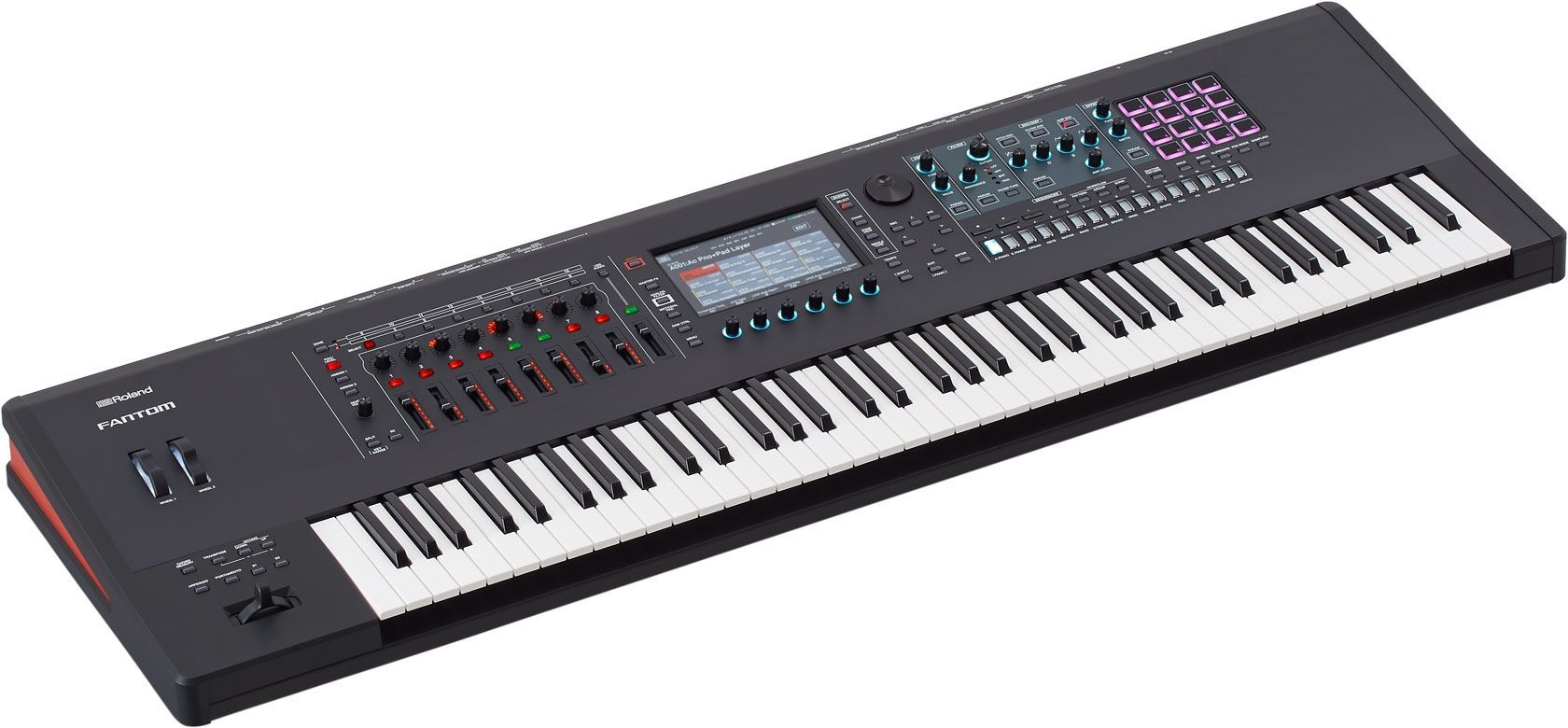 Roland Fantom 07   Workstation Synthesizer, 76 dynamische Tasten 