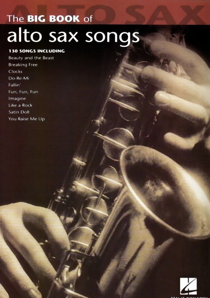 Noten The big book of alto sax songs Altsaxophon HL842209