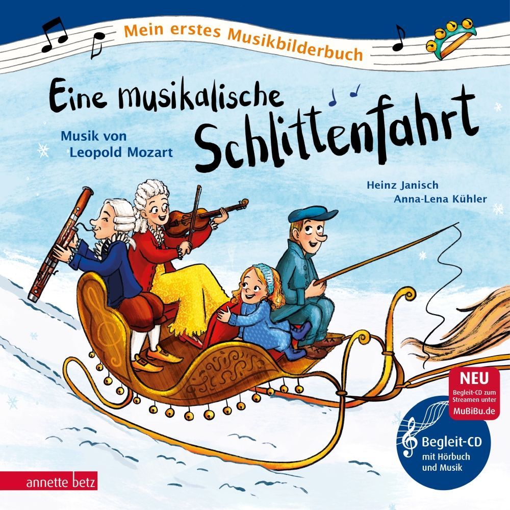 Eine musikalische Schlittenfahrt - Musikbilderbuch mit CD und zum Streamen_00053549_