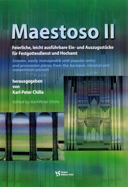 Noten Maestoso 2 Karl Peter Chilla Strube VS 3292 Orgel Gottesdienst organ