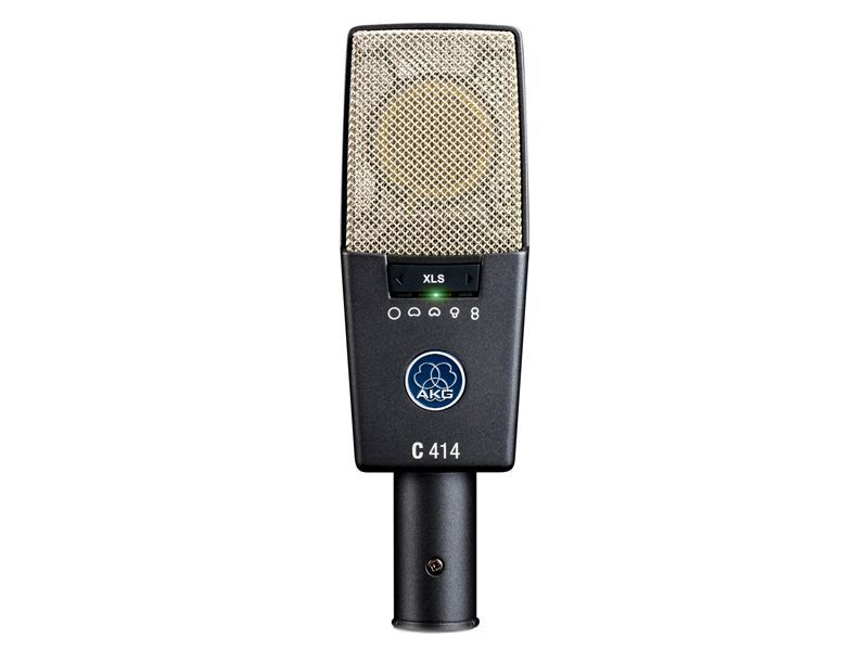 AKG C 414 XLS Studio Mikrofon, Großmembranmikrofon, 9 wählbare Richtcharakter