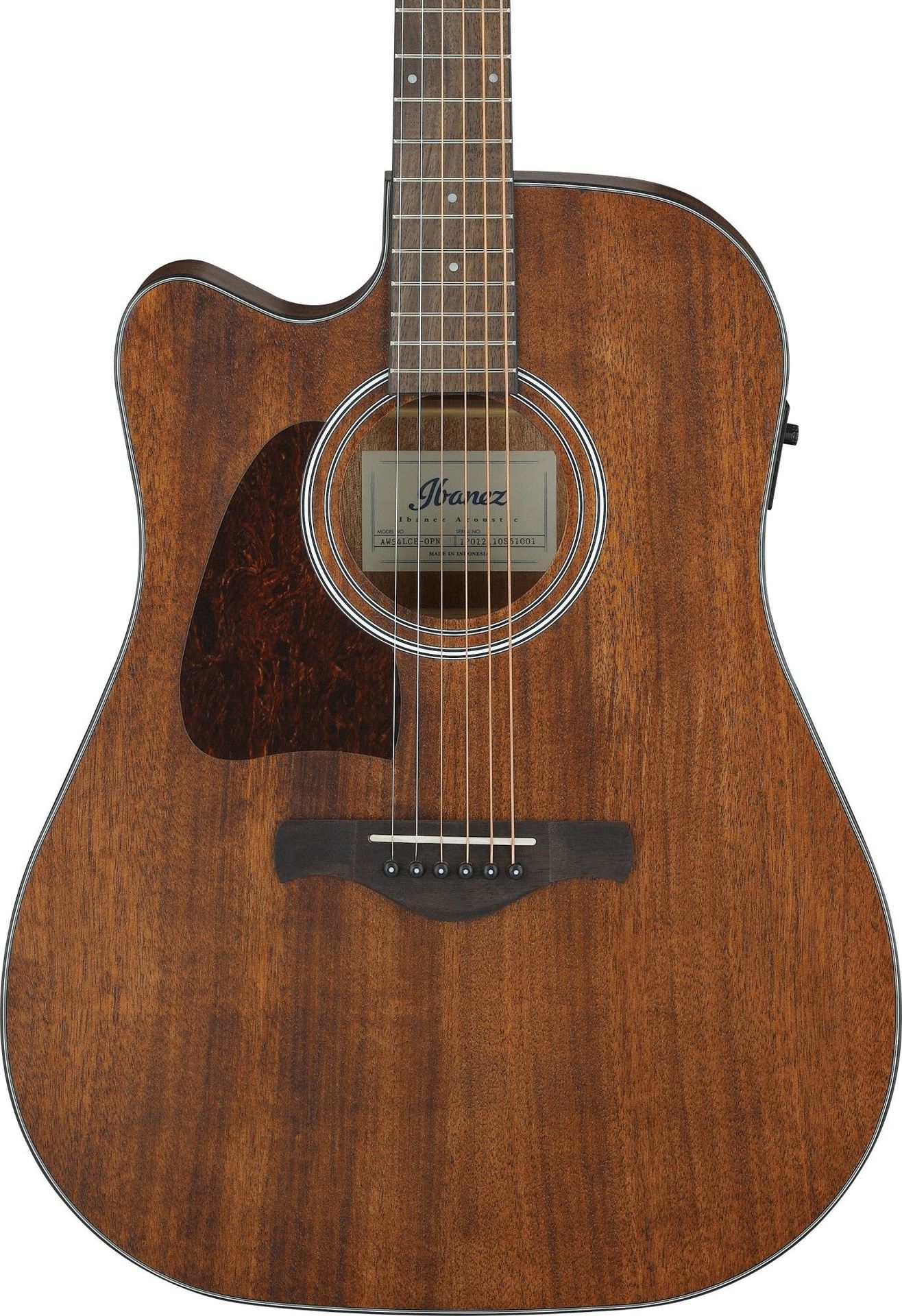 Ibanez AW54LCE-OPN Linkshänder Akustikgitarre mit Pickup