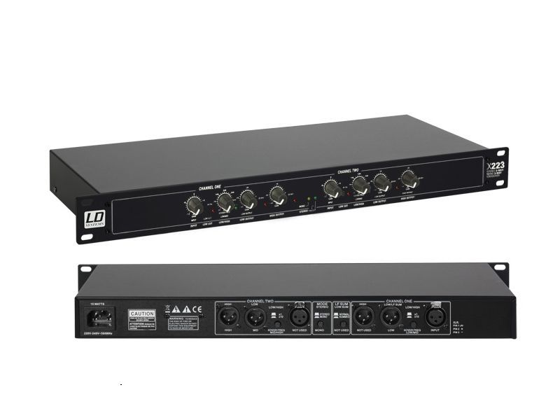 LD Systems LD X-223 Frequenzweiche, Crossover