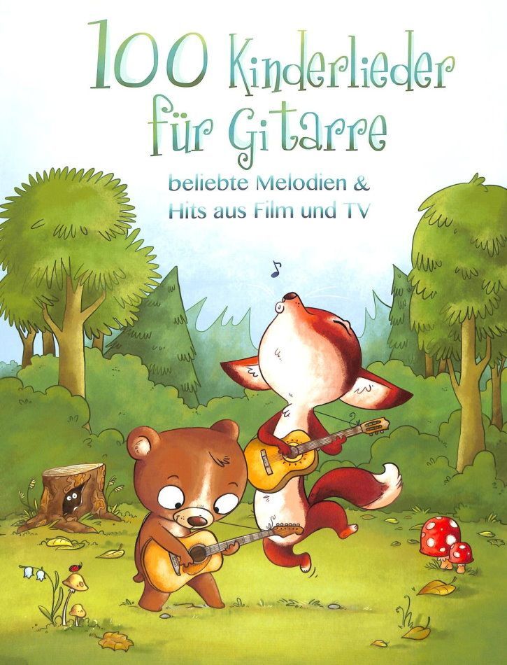 Noten 100 Kinderlieder für Gitarre Bosworth BOE 7828 leicht spielbar_00034945_