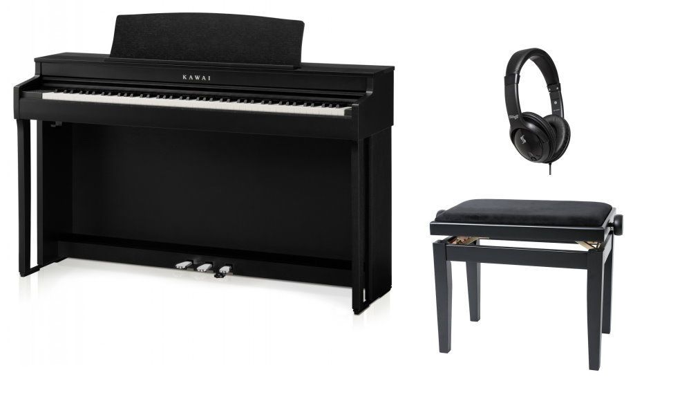 KAWAI CN-301B -SET Digitalpiano schwarz matt