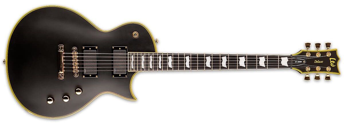 0840248014861 - ESP Ltd EC-1000 VB EMG -PUs Vintage Black E-Gitarre 0840248014861 - ESP Ltd EC-1000 VB EMG -PUs Vintage Black E-Gitarre