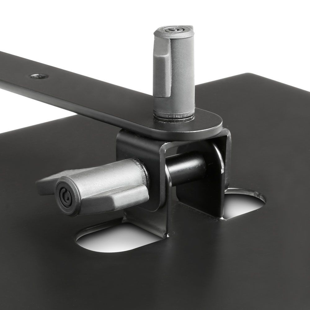 Gravity MA TRAY 1 Ablage zur Montage an Mikrofonständer aus Stahlblech schwarz