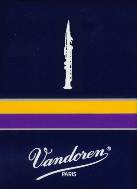 Vandoren Blatt 3,0 Traditional Sopran-Saxophon  -Abverkauf, so lange Vorrat 