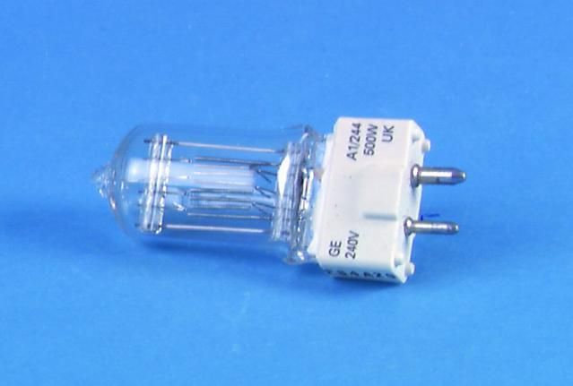 General Electric A1/244 230V/500W Glühbirne für Lampensockel GY-9,5,
