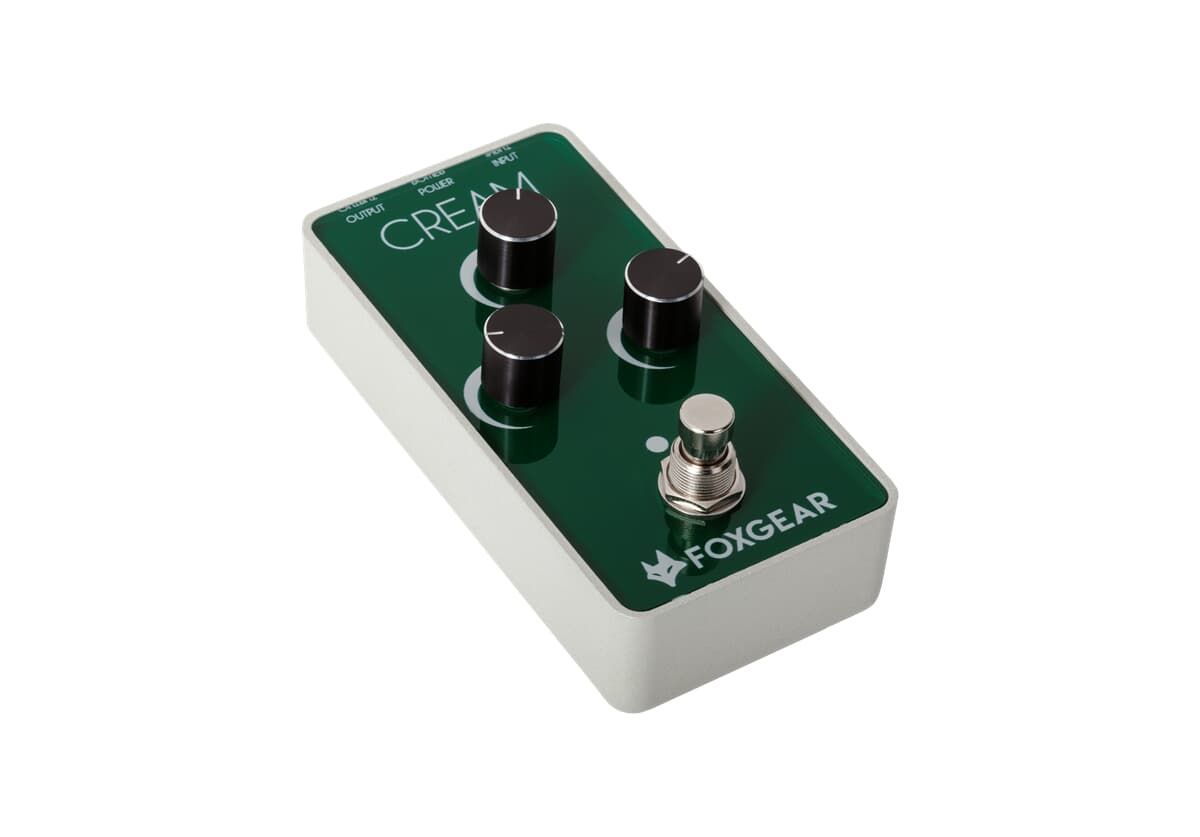 Foxgear Cream Overdrive-Pedal für E-Gitarre