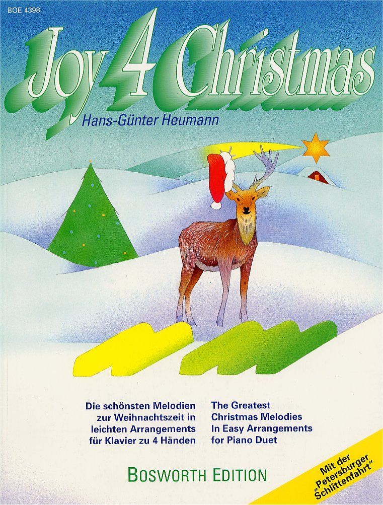 Noten Joy 4 Christmas 4 händig Hans Günther Heumann BoE 4398