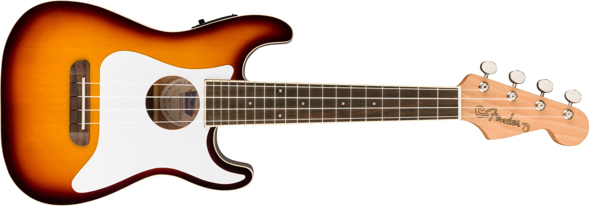 0885978381821 - - Fullerton Strat Uke Sunburst 0885978381821 - - Fullerton Strat Uke Sunburst