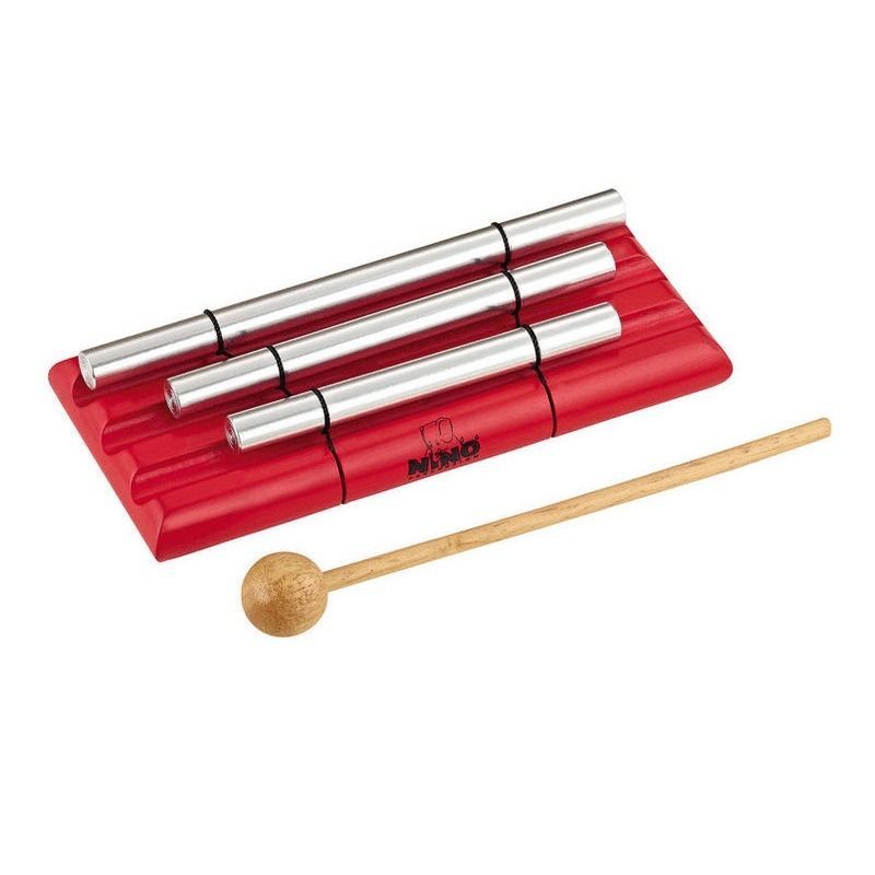 Meinl NINO-580R Energy Chimes 3 Klangstäbe rot