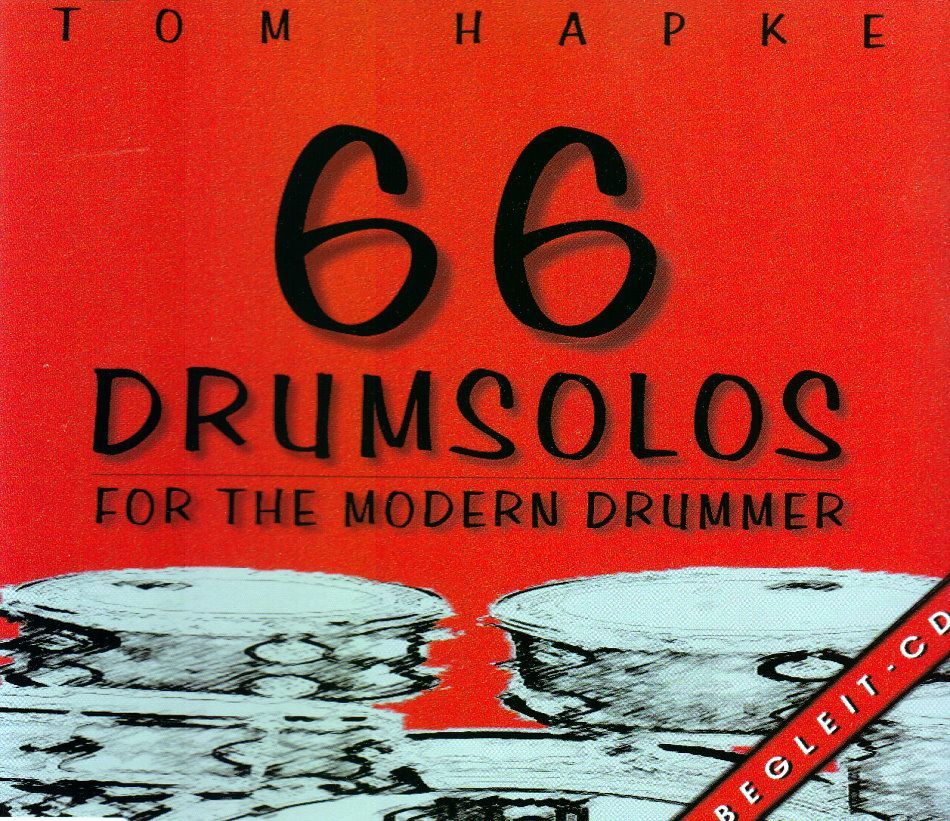 CD 66 Drumsolos for the modern Drummer Tom Hapke BOE 7019