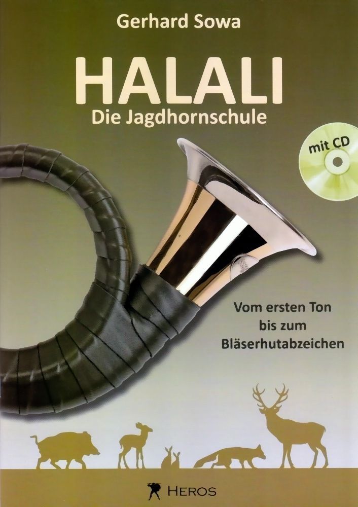 Noten Halali SOWA GERHARD WEINB 1000-31 Jagdhorn Schule incl. CD playalong _00033175_