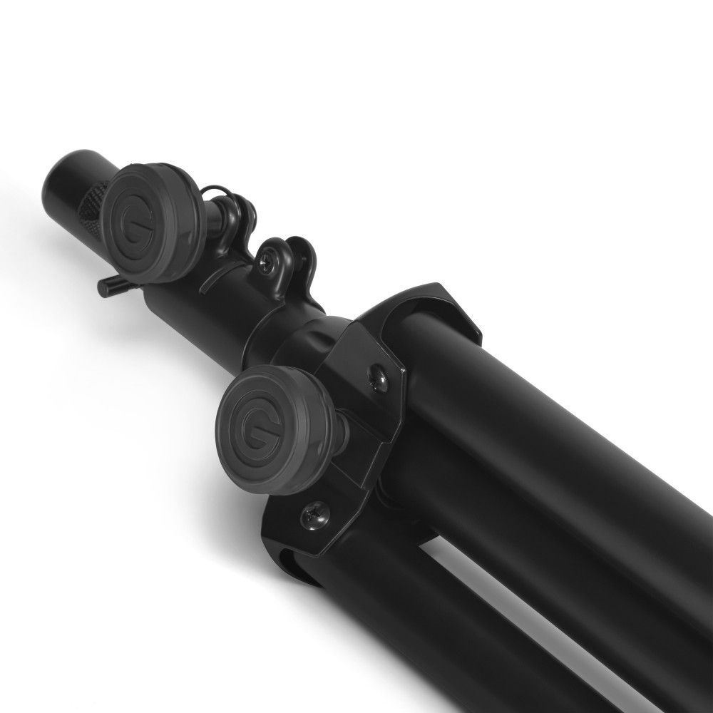 Gravity SP 5111 B Boxenstativ, Kurzes Lautsprecherstativ 35 mm Aluminium schwarz_00050264_