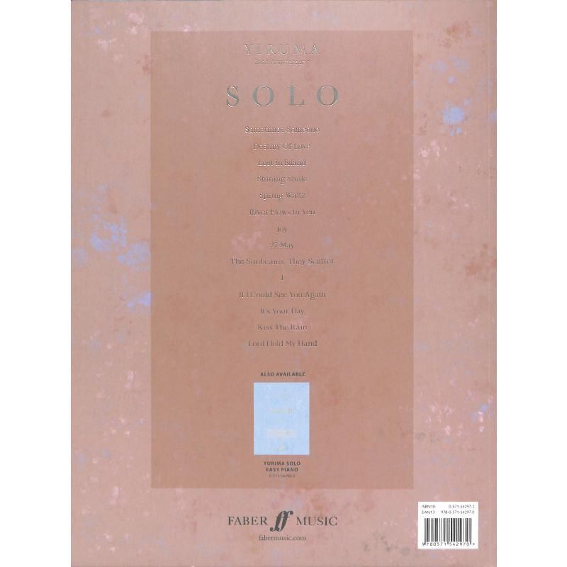 Noten Yiruma SOLO  Collection of Piano Scores 20th Anniversary 