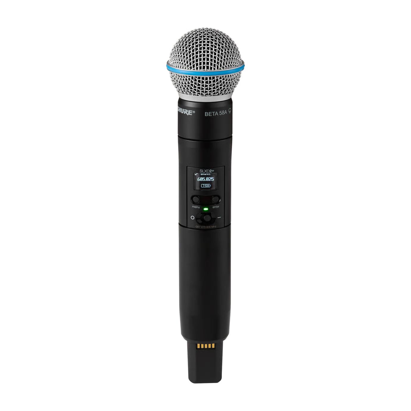 Shure SLXD24+E/Beta58 G65 Digitales 1-Kanal UHF Vocal Wireless System