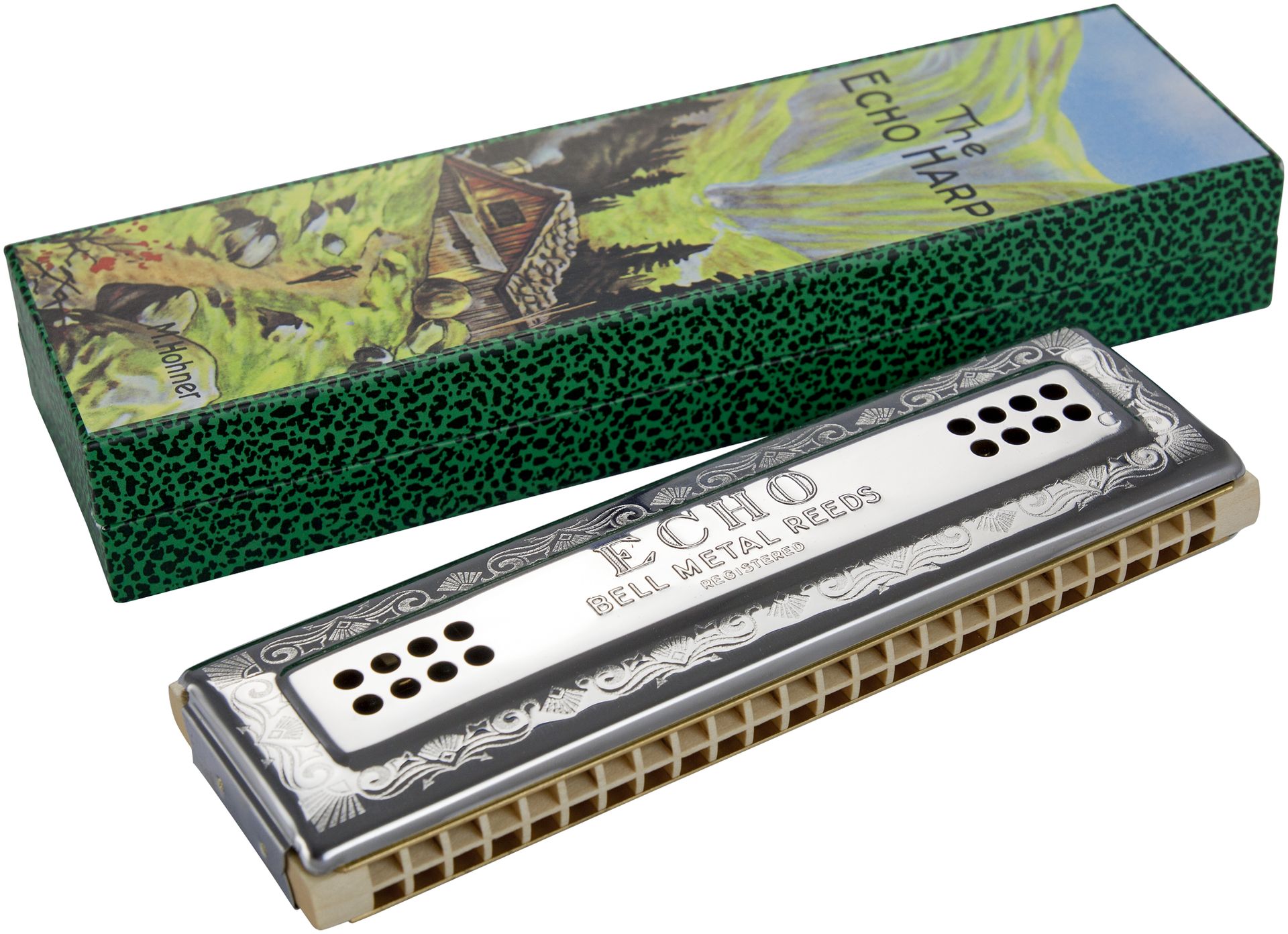 Hohner ECHO HARP CG /96 Mundharmonika HOM569633 