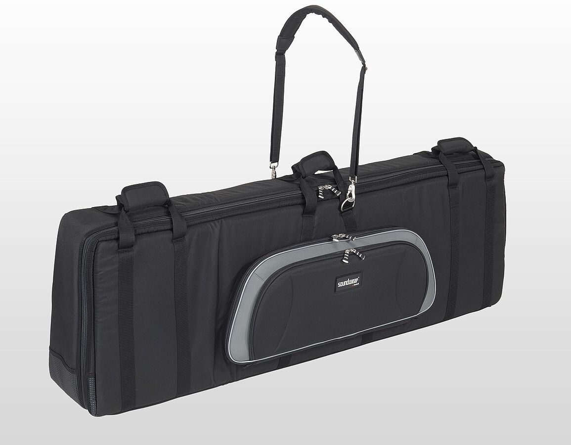 Keyboard Bag mit Rollen, Soundwear 29148, 148 x 51 x 19 cm, z.B. Yamaha  MOTIF 8