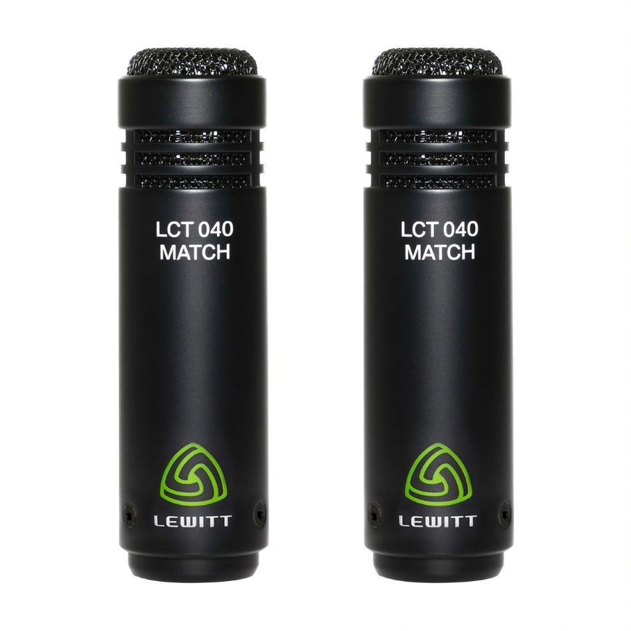 9120044043137 - Lewitt LCT 040 MATCH Stereo Pair Kleinmembran-Kondensatormikrofon Stereo-Set 9120044043137 - Lewitt LCT 040 MATCH Stereo Pair Kleinmembran-Kondensatormikrofon Stereo-Set