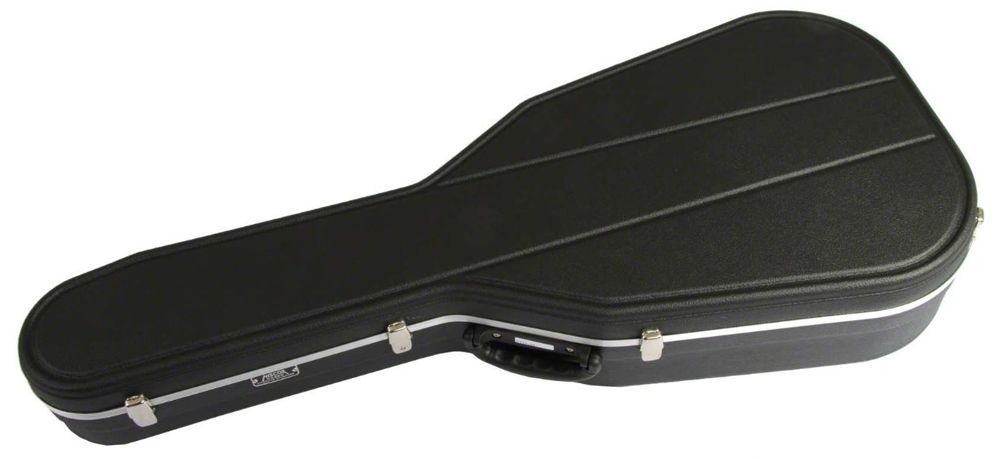 Hiscox STD-EA Gitarrenkoffer für Semi-Akustik, Westerngitarrenkoffer