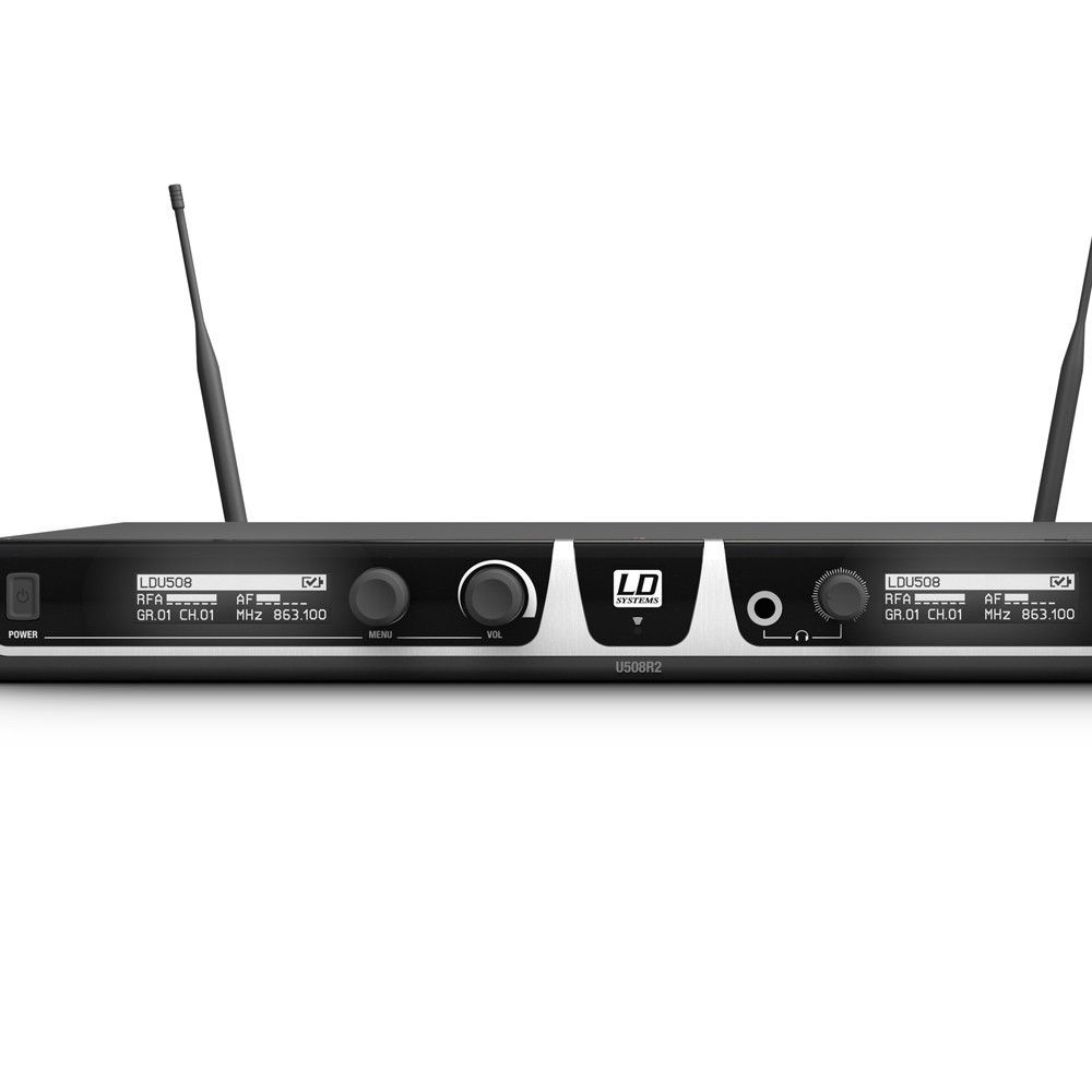 LD Systems U508 HHD 2 Duales UHF Vocal Wireless System