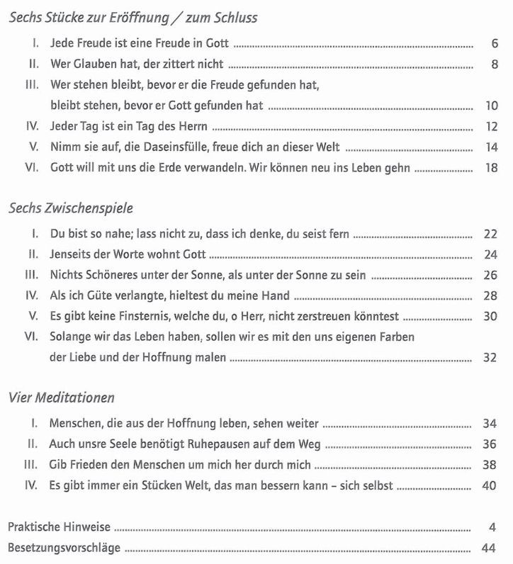 Noten Jenseits der Worte für Orgel Keyboard Klavier Strube 3187 Reimund Hess