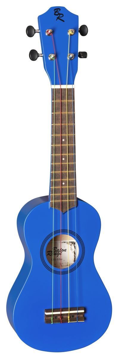 Baton Rouge UR1-S BU Sopran Ukulele, blau_00053233_