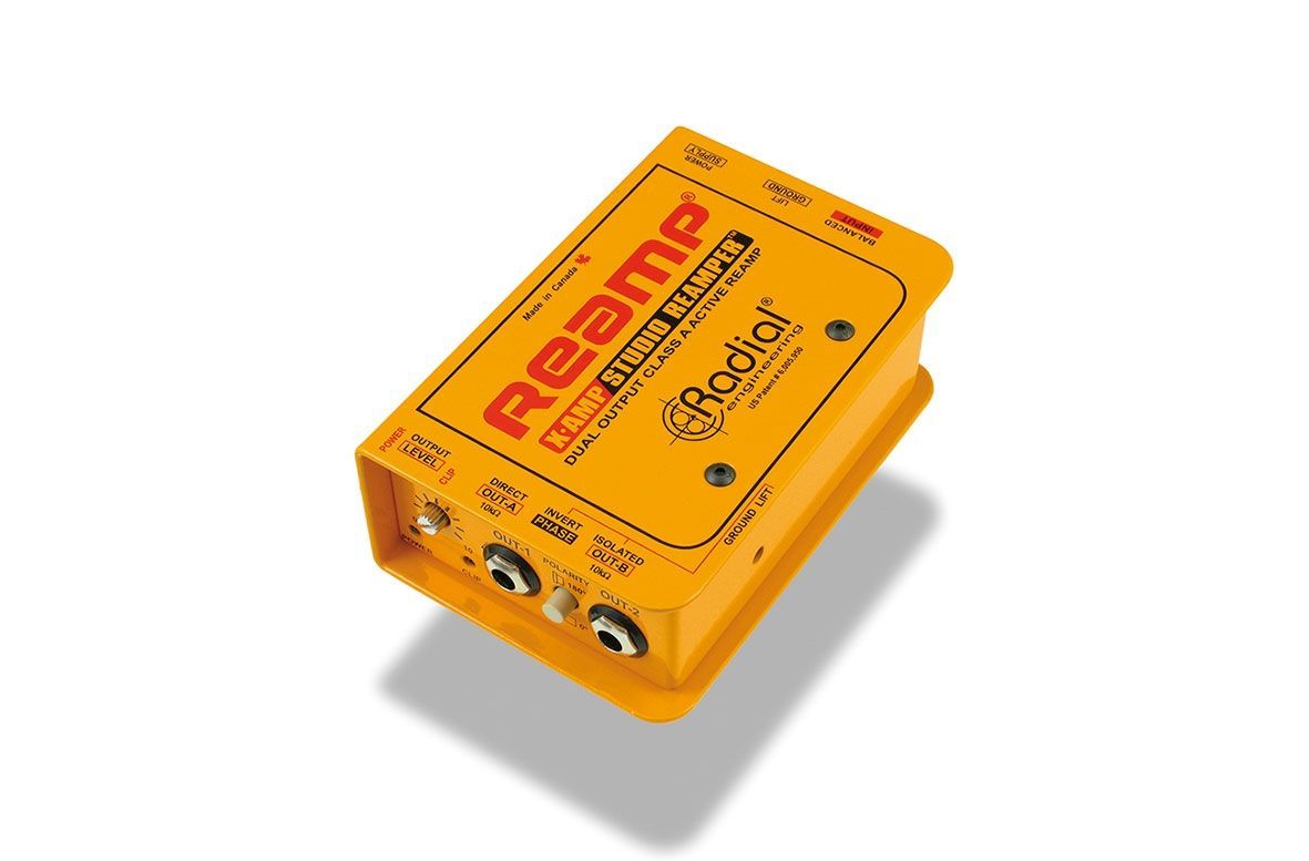 Radial Engineering X-Amp Aktiver Re-Amper, Splitter für Gitarrenamps