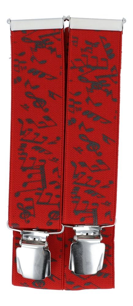 4250926746322 - Rote Hosenträger mit Noten DAS Geschenk für Musiker 4250926746322 - Rote Hosenträger mit Noten DAS Geschenk für Musiker