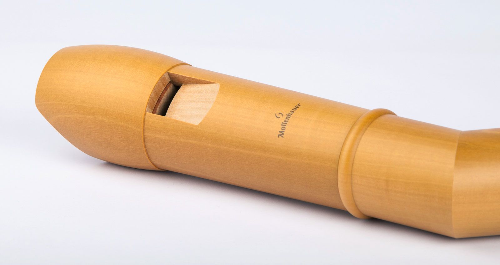 Mollenhauer 2546K Bass-Blockflöte Knickbass Canta Birne