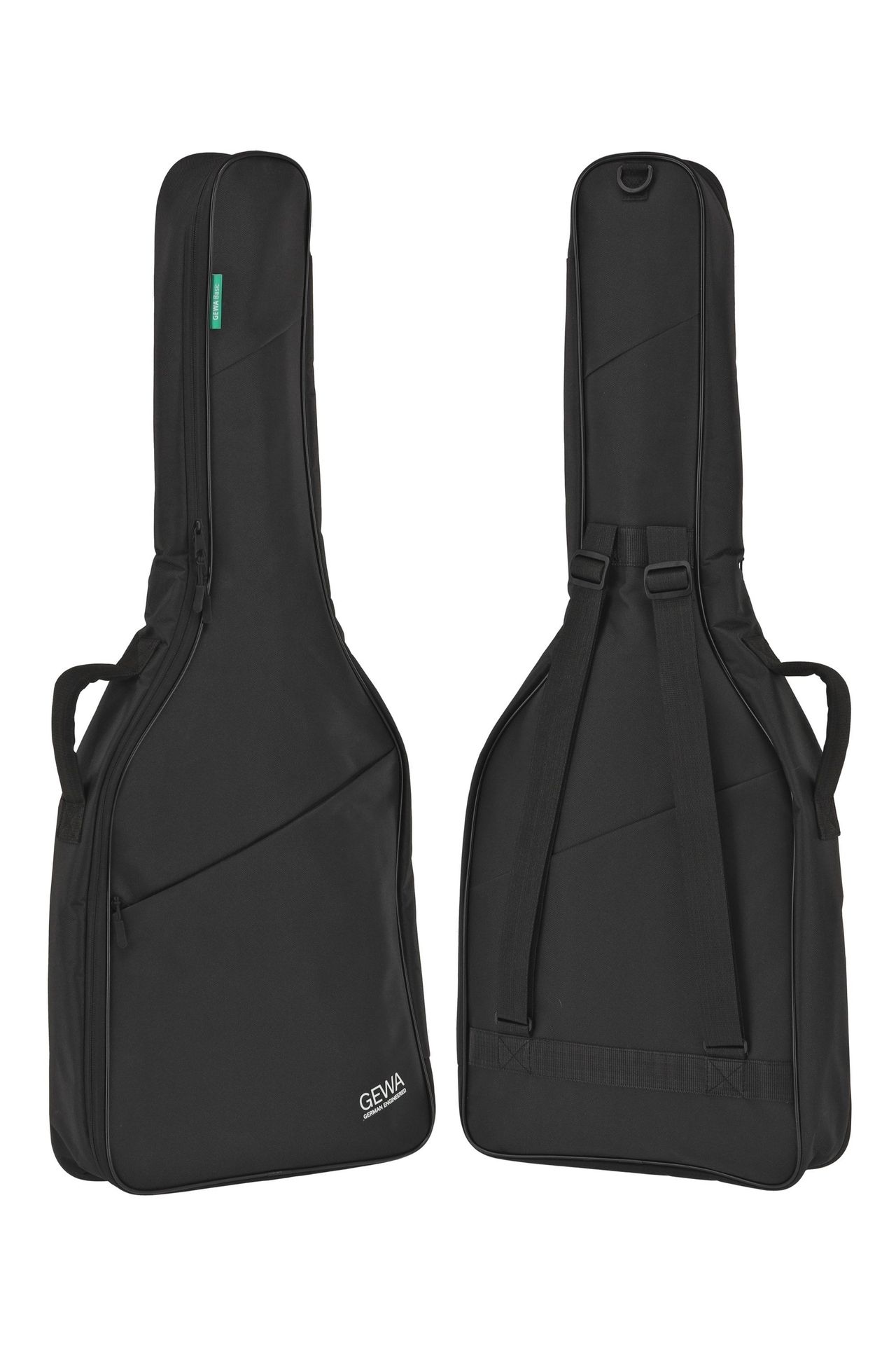 GEWA Gigbag Basic Konzertgitarre 3/4,Gitarrentasche mit 6mm Polsterung, schwarz_00007729_