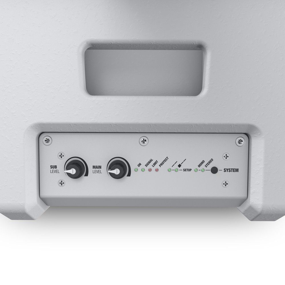 LD Systems Maui 11 G2 W Kompaktes PA-Säulensystem mit Mixer und Bluetooth  weiß