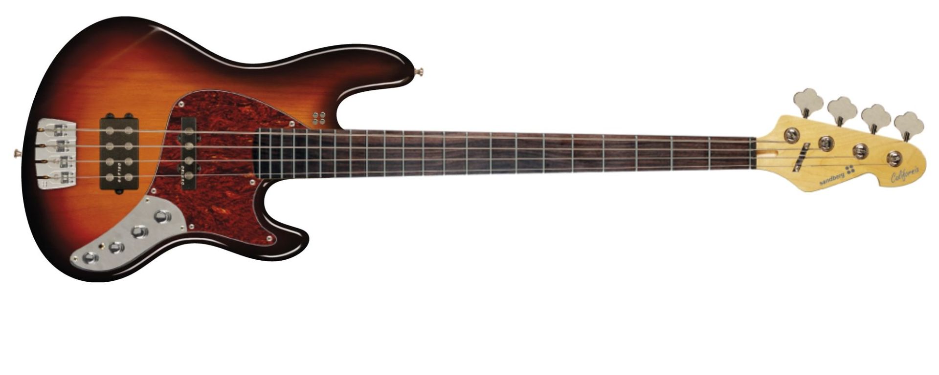 Sandberg California II TM-4 RW 3-Tone Sunburst   incl. Gigbag