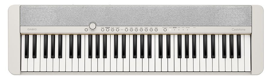 Casio CT-S1 WE weiß Piano-Keyboard incl.Netzadapter, USB,