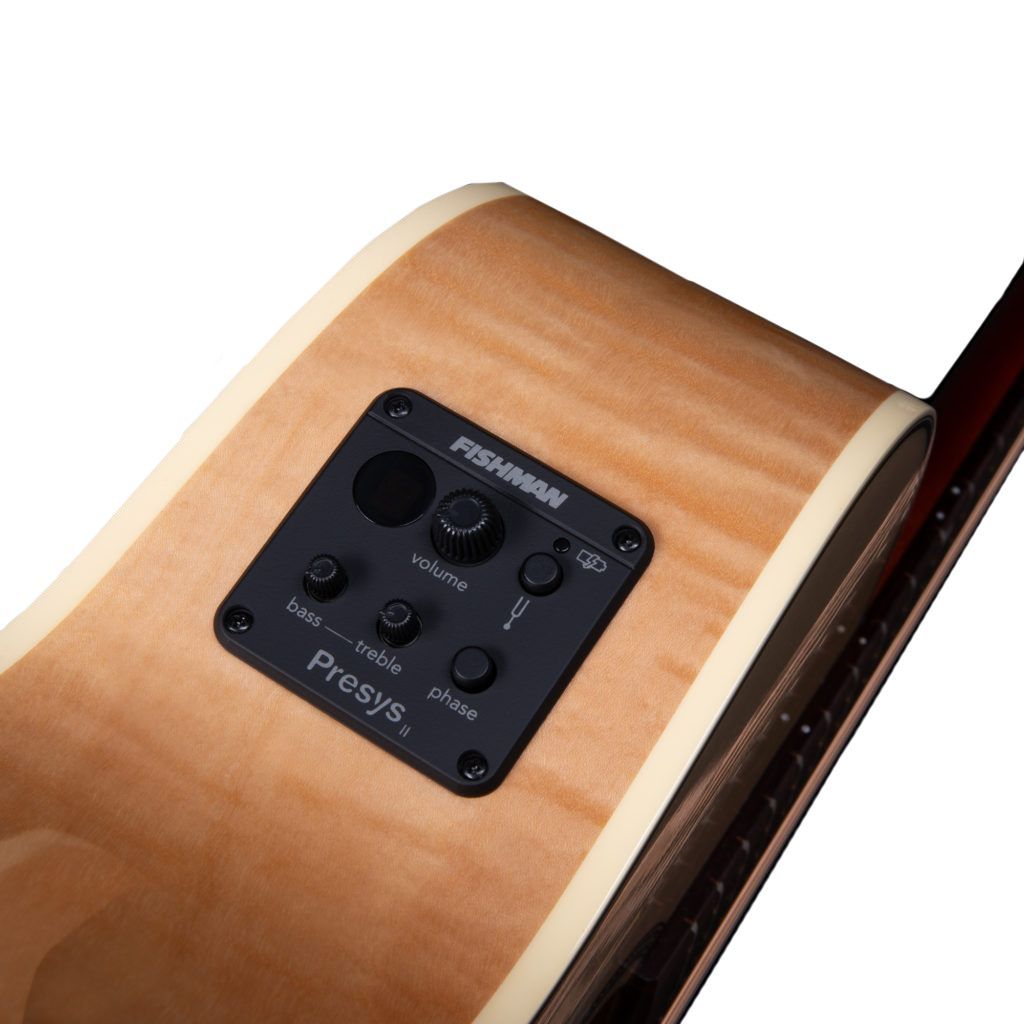 Seagull Performer CW Mini Jumbo Flame Maple HG Presys II   Ladenteil !!