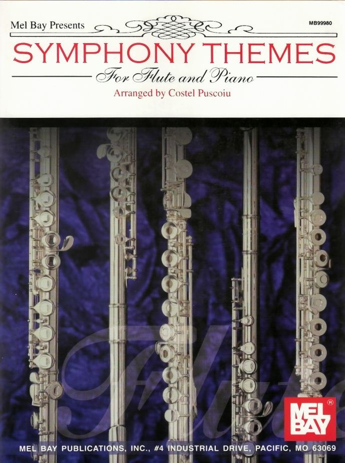 Noten Symphony Themes for Flute and Piano Querflöte & Klavier MB99980 mel bay
