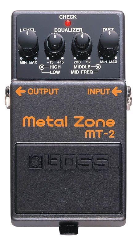 Boss MT-2 Metal Zone, Effektgerät für E-Gitarre