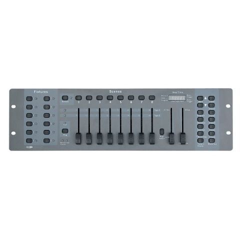 Showtec SM-8/2 16 Channel Lighting Desk DMX Controller_00033880_