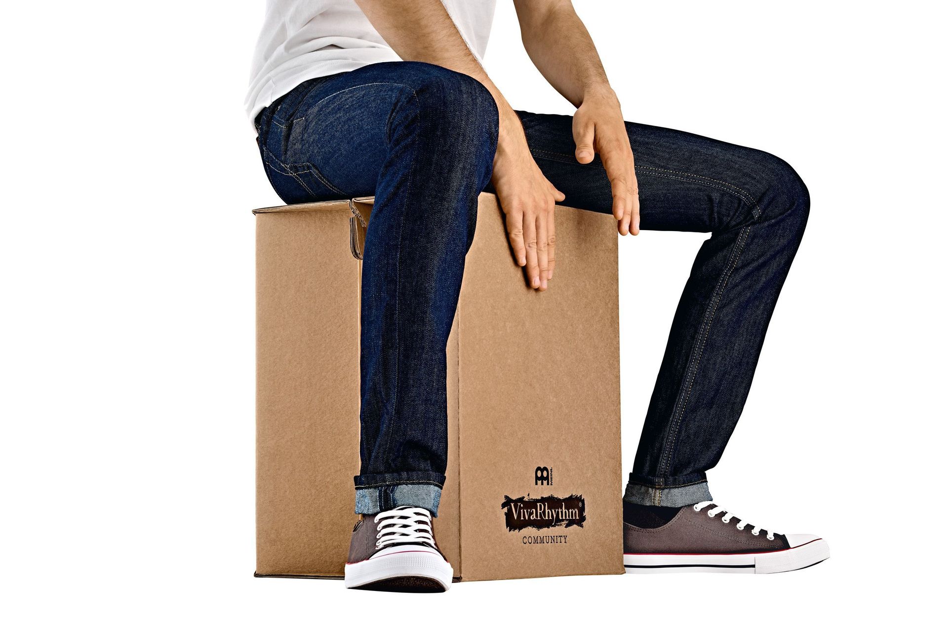 0840553088458 - MEINL VivaRhythm Cajon2Go leichtes Cajon aus Pappe