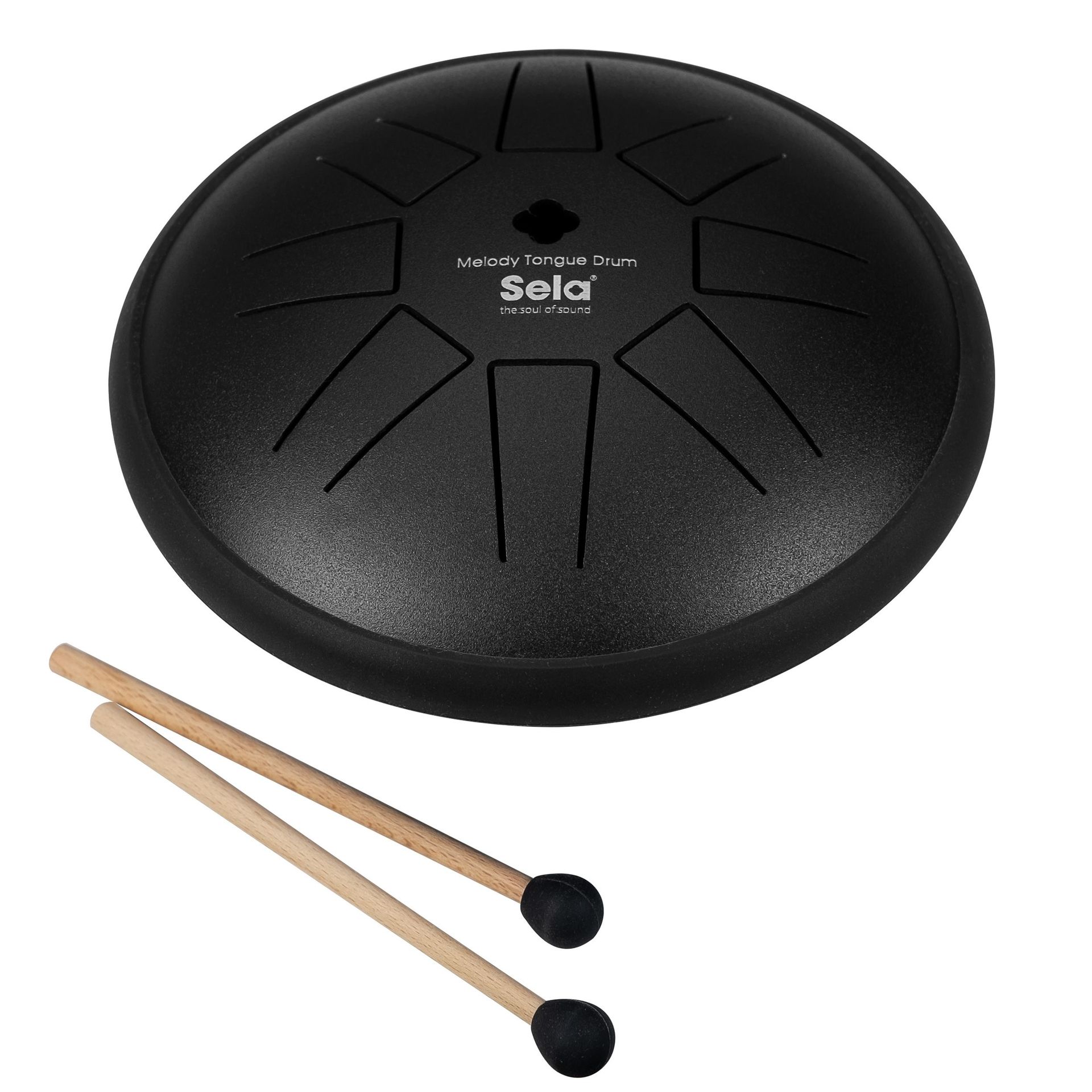Sela Melody Tongue Drum 6“ C Major Black_00052061_