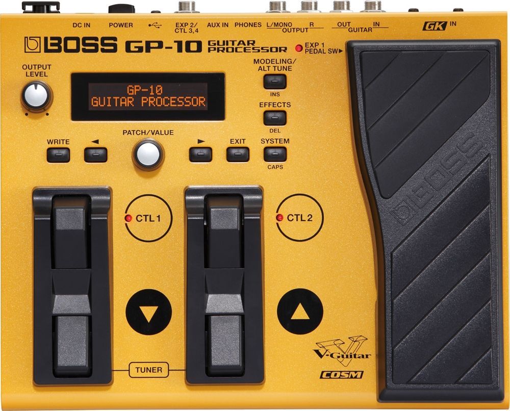 Boss GP-10GK Guitar Processor für Gitarre incl. GK-3 Pickup