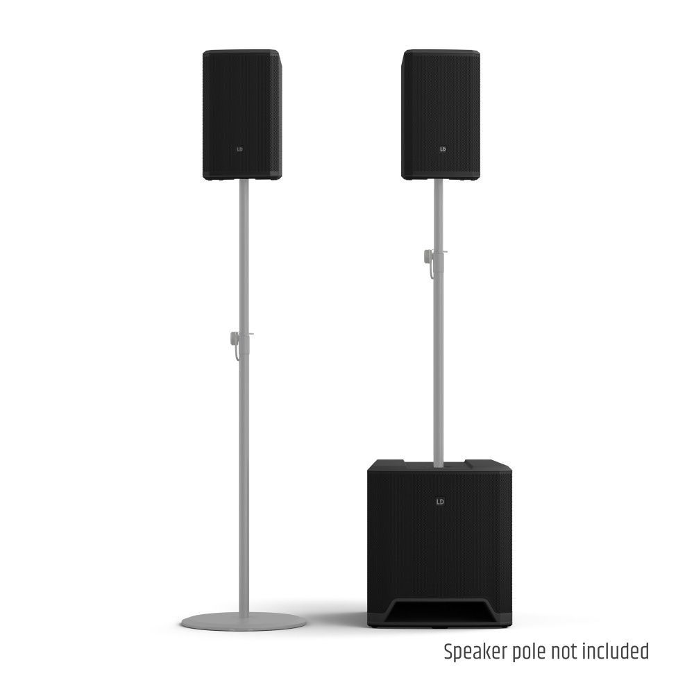 LD Systems DAVE 15 G4X Kompaktes 2.1 PA-System aktiv mit Bluetooth_00051700_