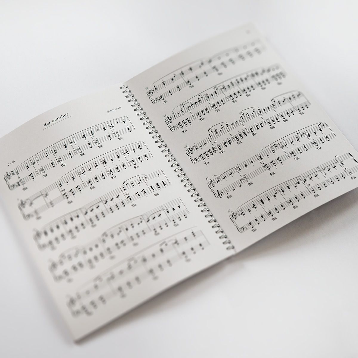 Noten No. 1 Songbook Ringbuch Dirk Menger - christliche Klaviermusik 