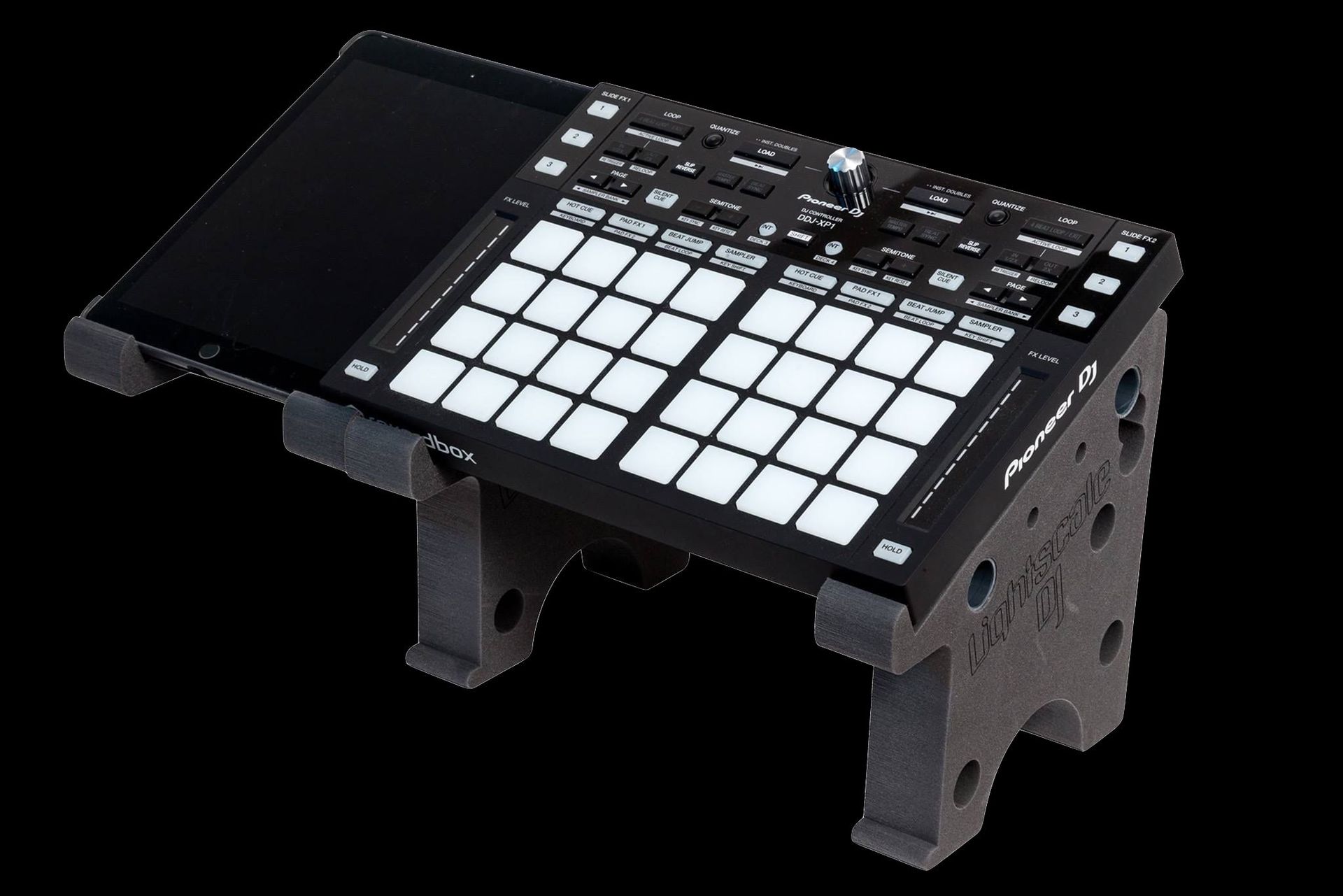 Lightscale DJ Stand Plus Ständersystem für DJ Controller, Laptops, Pads, Mixer 
